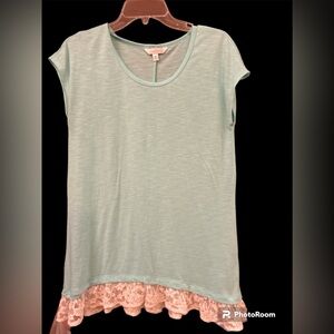 Charming Charlie brand teal top